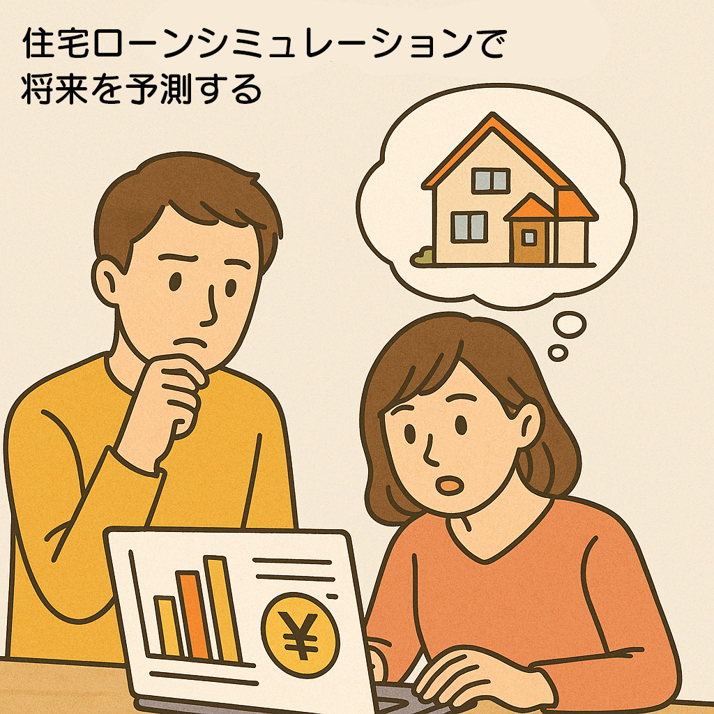 住宅ローンで将来を予測する